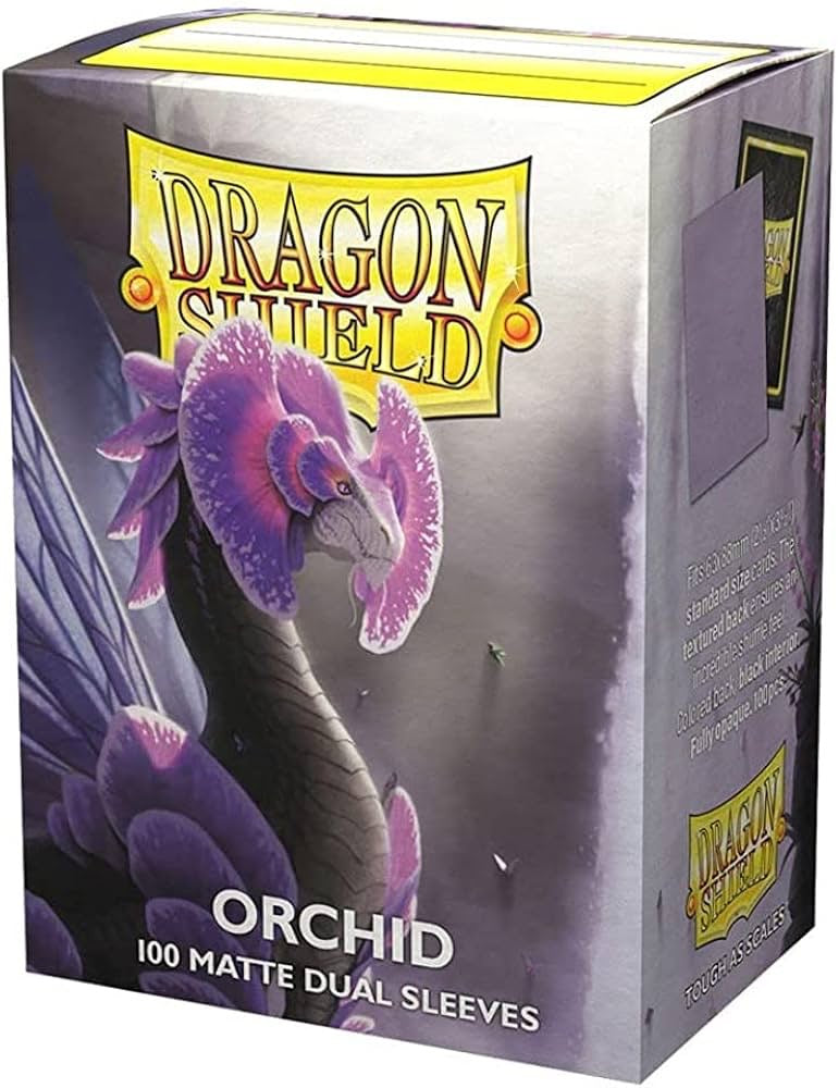 Dragon Shield Sleeves: Standard Matte Dual - Orchid 100CT