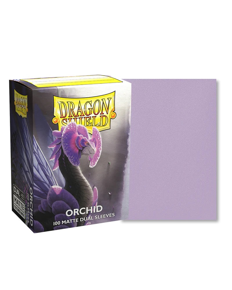 Dragon Shield Sleeves: Standard Matte Dual - Orchid 100CT