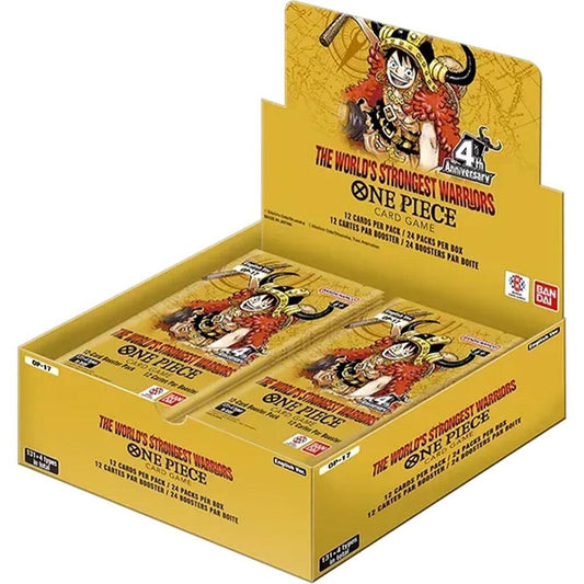 One Piece Card Game: OP-17 The World's Strongest Warriors Booster Box