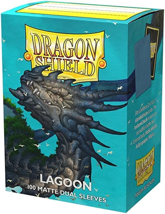 Dragon Shield Sleeves: Standard Matte Dual - Lagoon 100CT