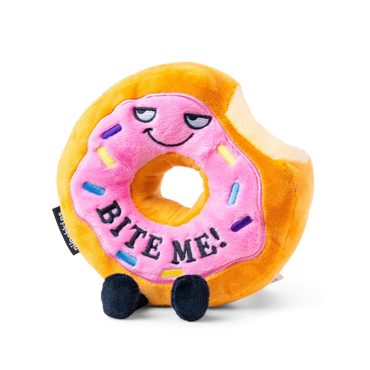 Plush Pink Donut - Bite Me