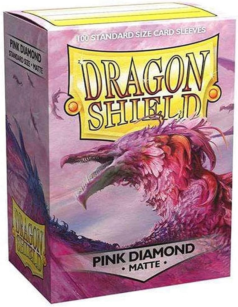 Dragon Shield Sleeves: Standard Matte - Pink Diamond 100CT