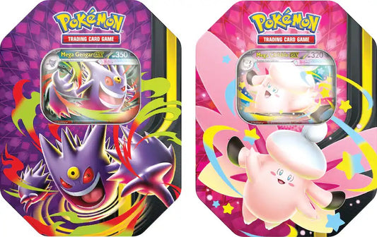 Pokemon TCG: Mega Evolution-Pokemon Mega Moonlit Tin 1 Ct