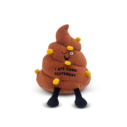 Plush Poop - I Ate Corn