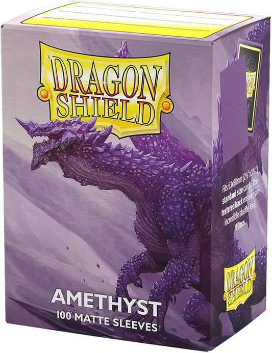 Dragon Shield Sleeves: Standard Matte - Amethyst 100CT