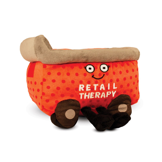 Plush Shopping Cart - Retail Therapy