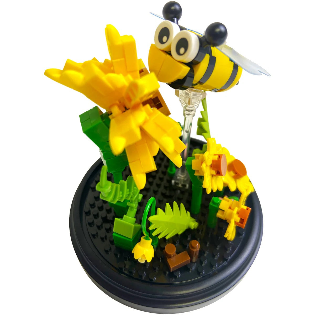 Botanical Blocks Honey Bee Building Puzzle Display Dome
