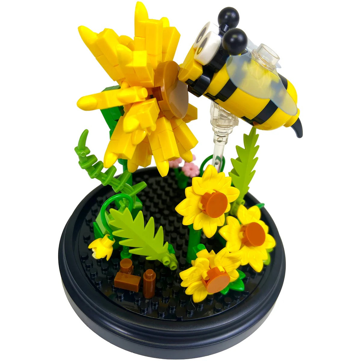 Botanical Blocks Honey Bee Building Puzzle Display Dome