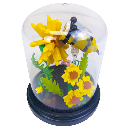 Botanical Blocks Honey Bee Building Puzzle Display Dome