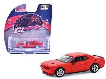 GreenLight: GL Muscle Series 30 2016 Dodge Challenger R/T in Torred Red
