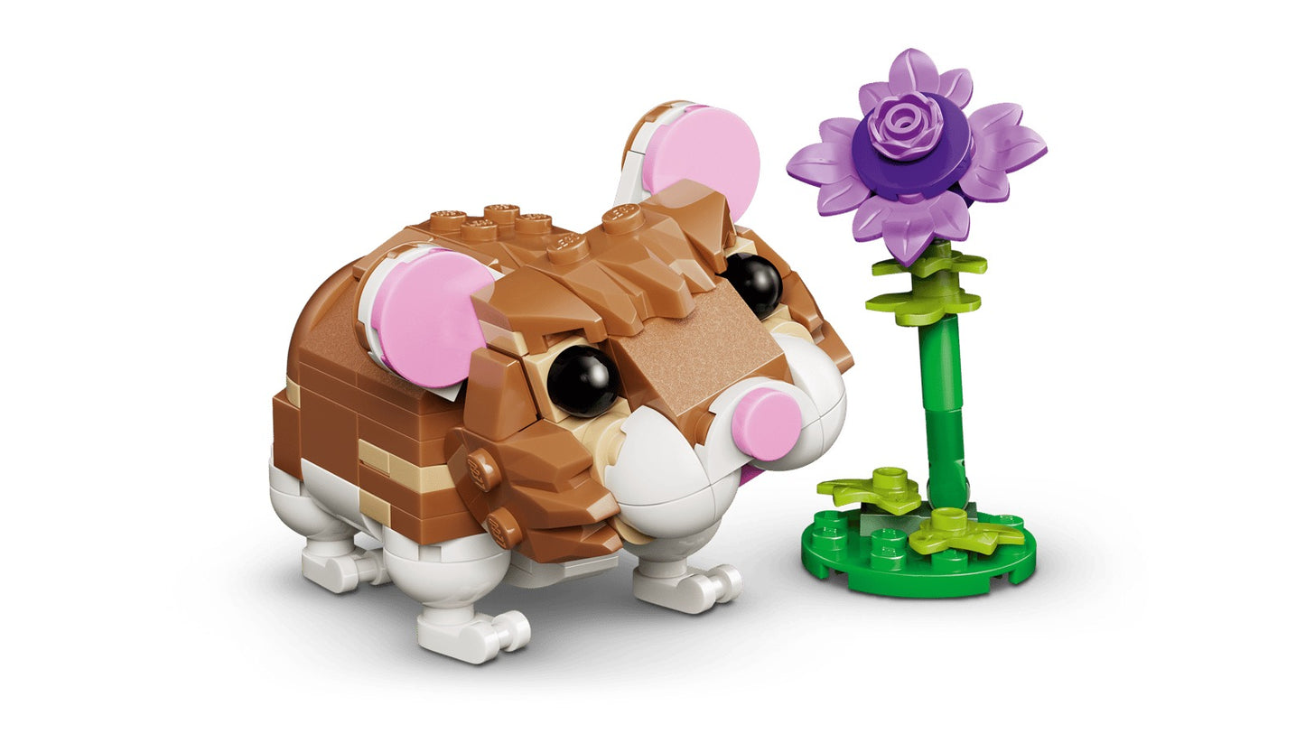 LEGO Creator 3 in 1 Cute Hamster with a Flower 31376