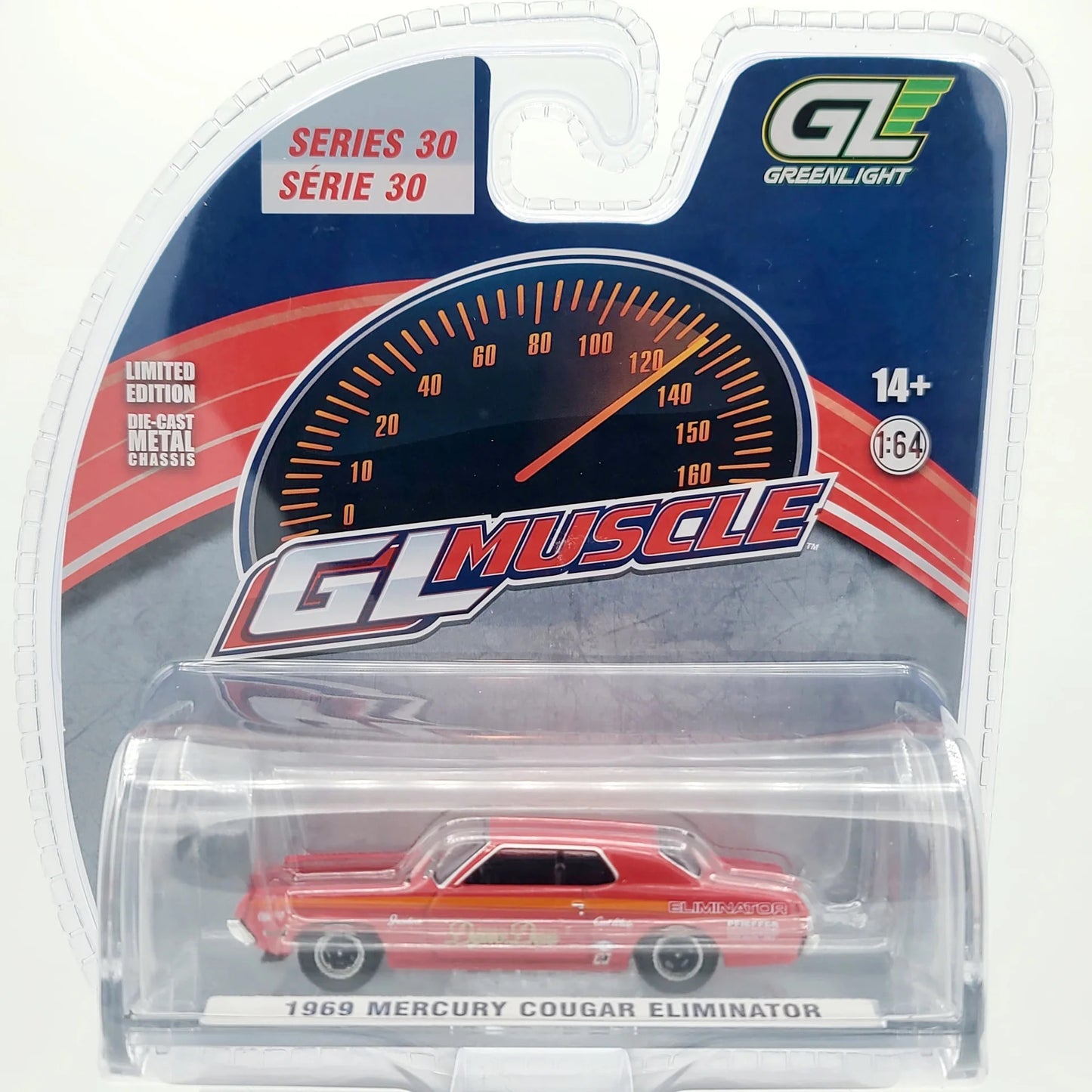 GreenLight: GL Muscle Series 30 Dyno Don - 1969 Mercury Cougar Eliminator