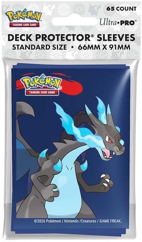 Pokémon Mega Charizard X 65ct Deck Protector Sleeves