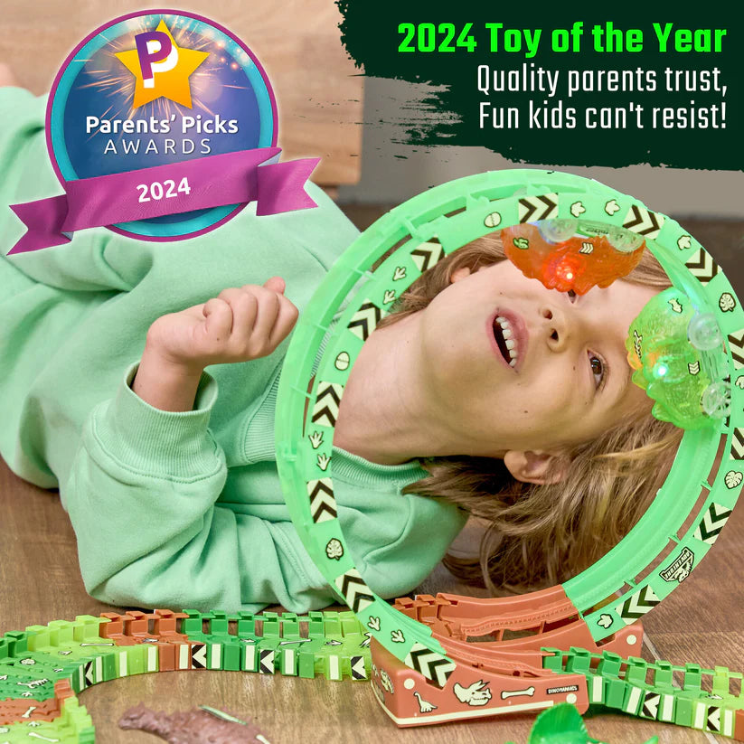 JitteryGit Dino Track Forest Set