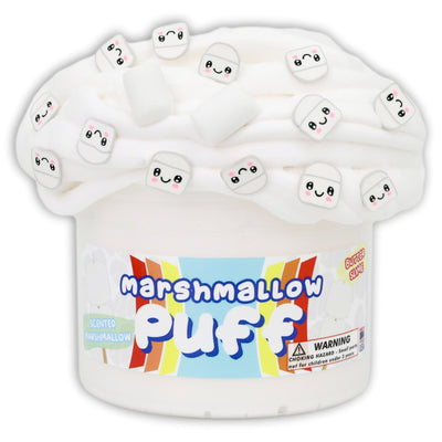 Marshmallow Puff Butter Slime
