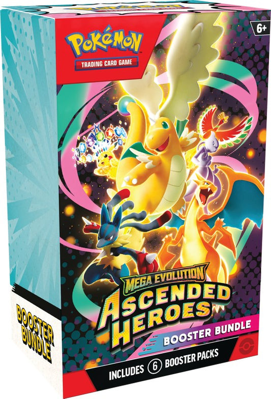 Pokemon TCG: Ascended Heroes Booster Bundle