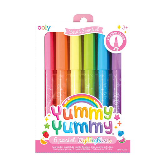 Yummy Yummy: Fruit Scented Highlighters (Set of 6)