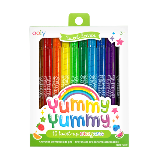 Yummy Yummy: Sweet Scents Twist-Up Crayons