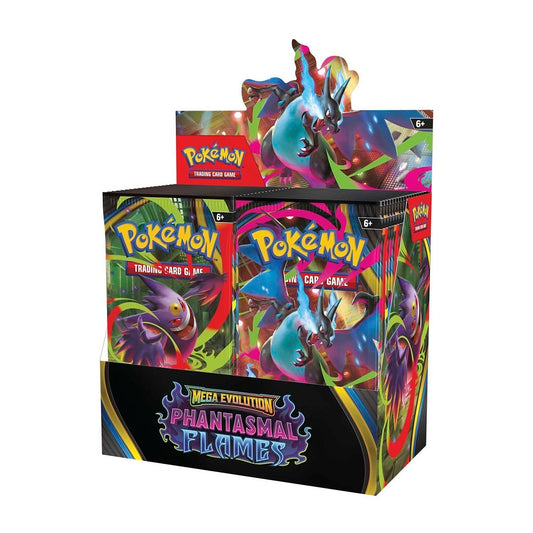 Pokemon TCG: Mega Evolution-Phantasmal Flames Booster Display Box (36 Packs) (Limit 1)