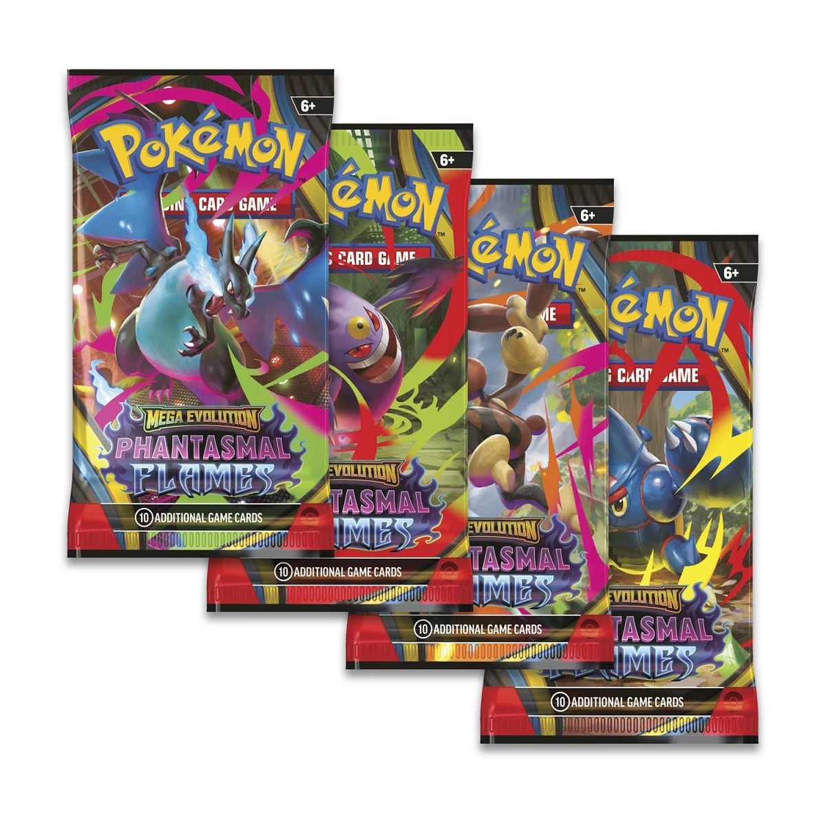Pokemon TCG: Mega Evolution-Phantasmal Flames Booster Display Box (36 Packs) (Limit 1)