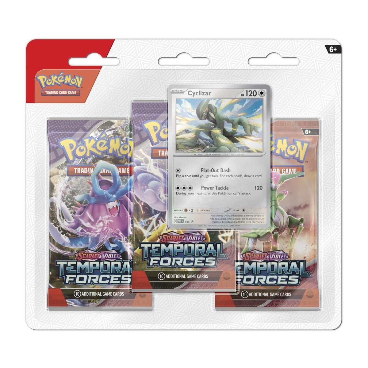 Pokemon TCG: Temporal Forces 3-Pack Blister
