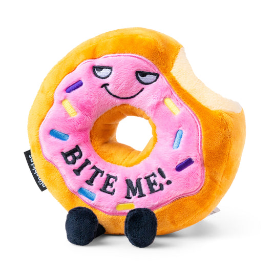 Plush Pink Donut - Bite Me