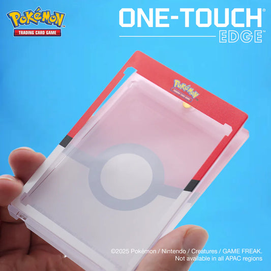 Single 35pt ONE-TOUCH® Edge - Poké Ball Printed Magnetic Card Holder for Pokémon