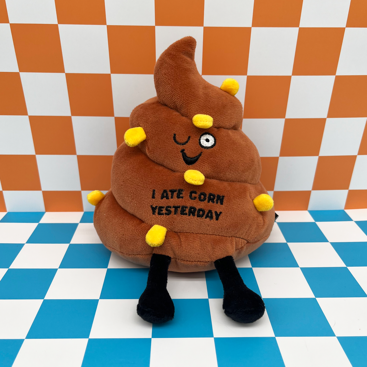 Plush Poop - I Ate Corn