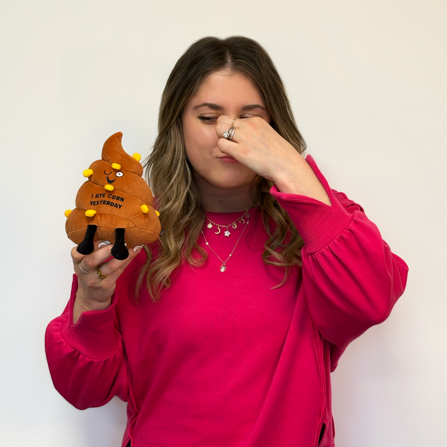 Plush Poop - I Ate Corn