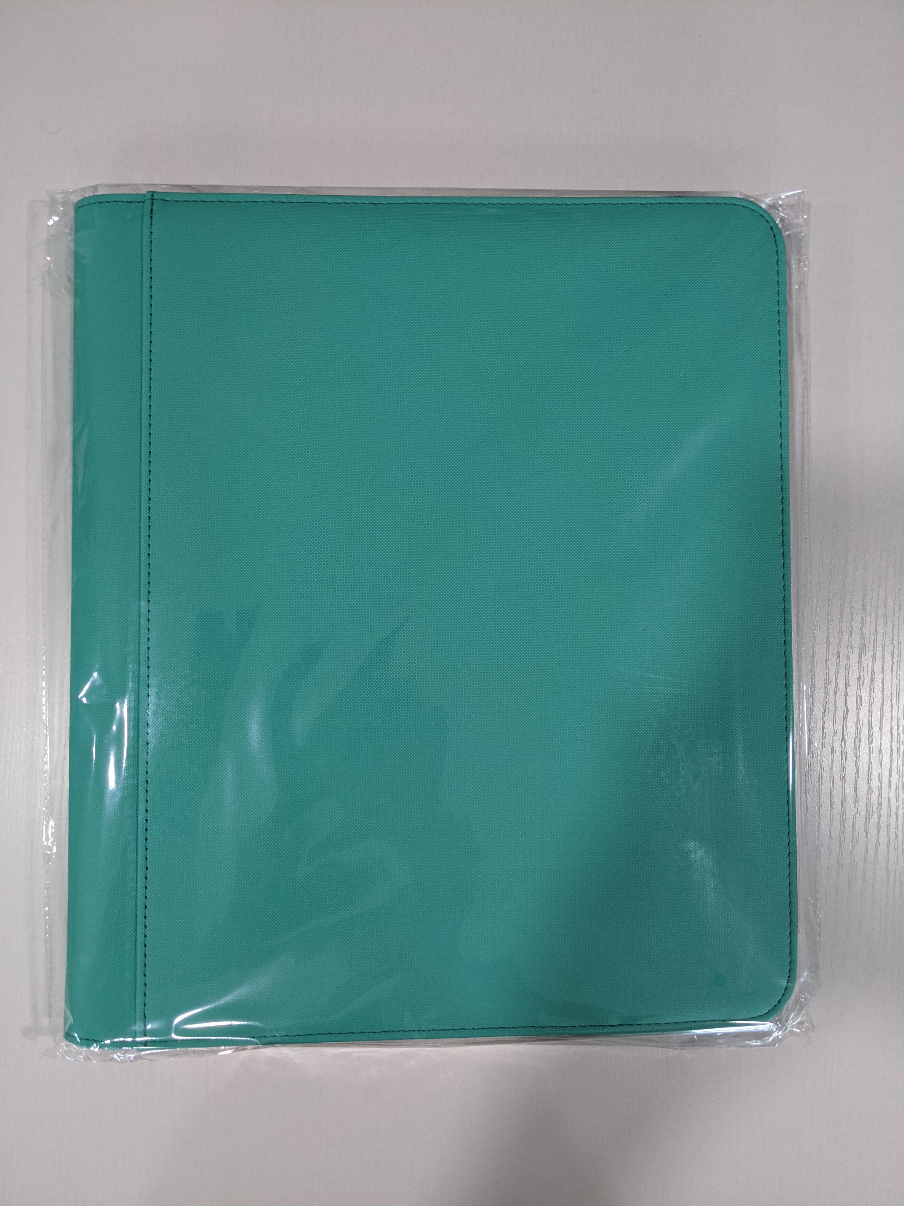 Generic 9-Pocket Zippered Toploader Binder - Teal – Rocket City Toys