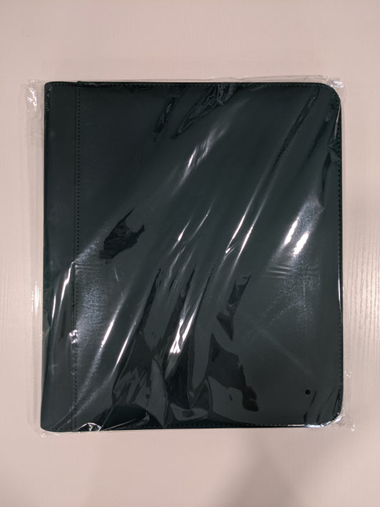 Generic 9-Pocket Zippered Toploader Binder - Green (Holds 252)