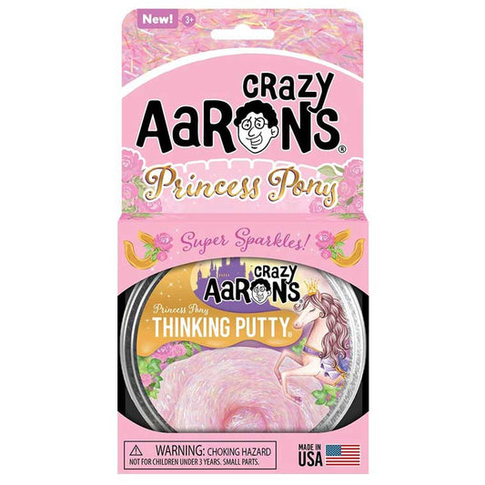 Crazy Aaron's Princess Pony - Full Size 4" Thinking Putty Tin