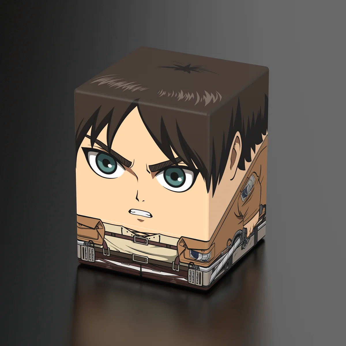 Squaroes Boulder 100+ Deck Box Attack on Titan Eren Jäger 1ct