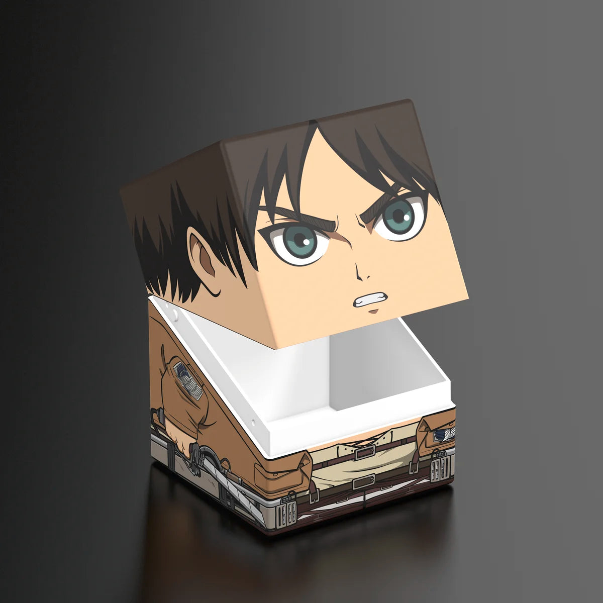 Squaroes Boulder 100+ Deck Box Attack on Titan Eren Jäger 1ct