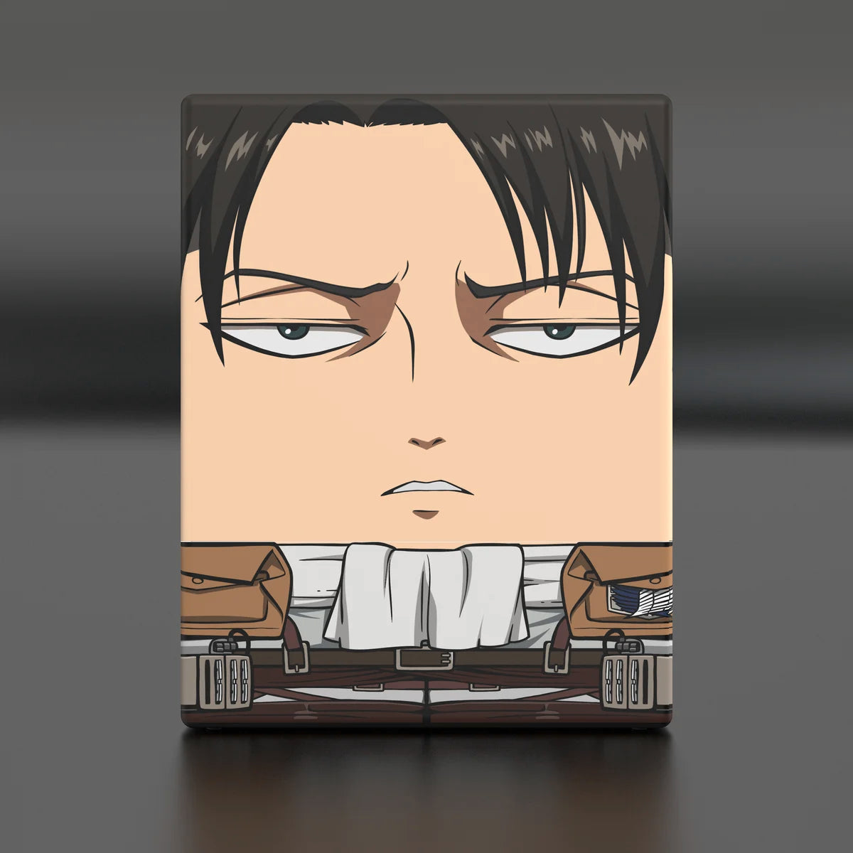 Squaroes Boulder 100+ Deck Box Attack on Titan Levi Ackermann 1ct