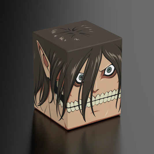 Squaroes Boulder 100+ Deck Box Attack on Titan Attack Titan 1ct