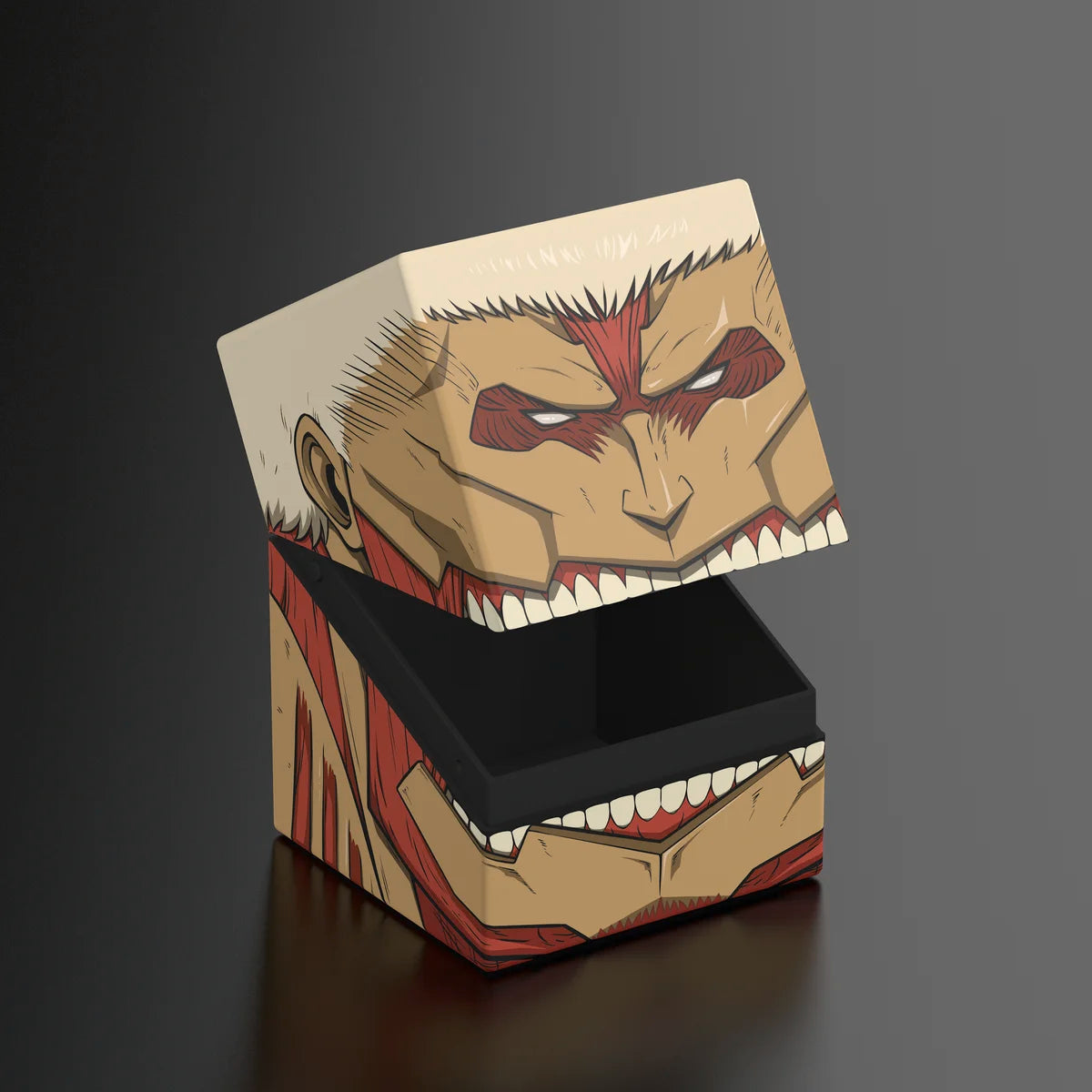 Squaroes Boulder 100+ Deck Box Attack on Titan Armored Titan 1ct