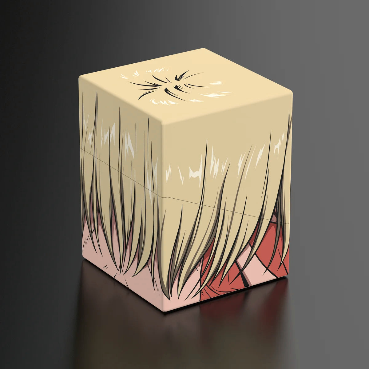 Squaroes Boulder 100+ Deck Box Attack on Titan Female Titan 1ct