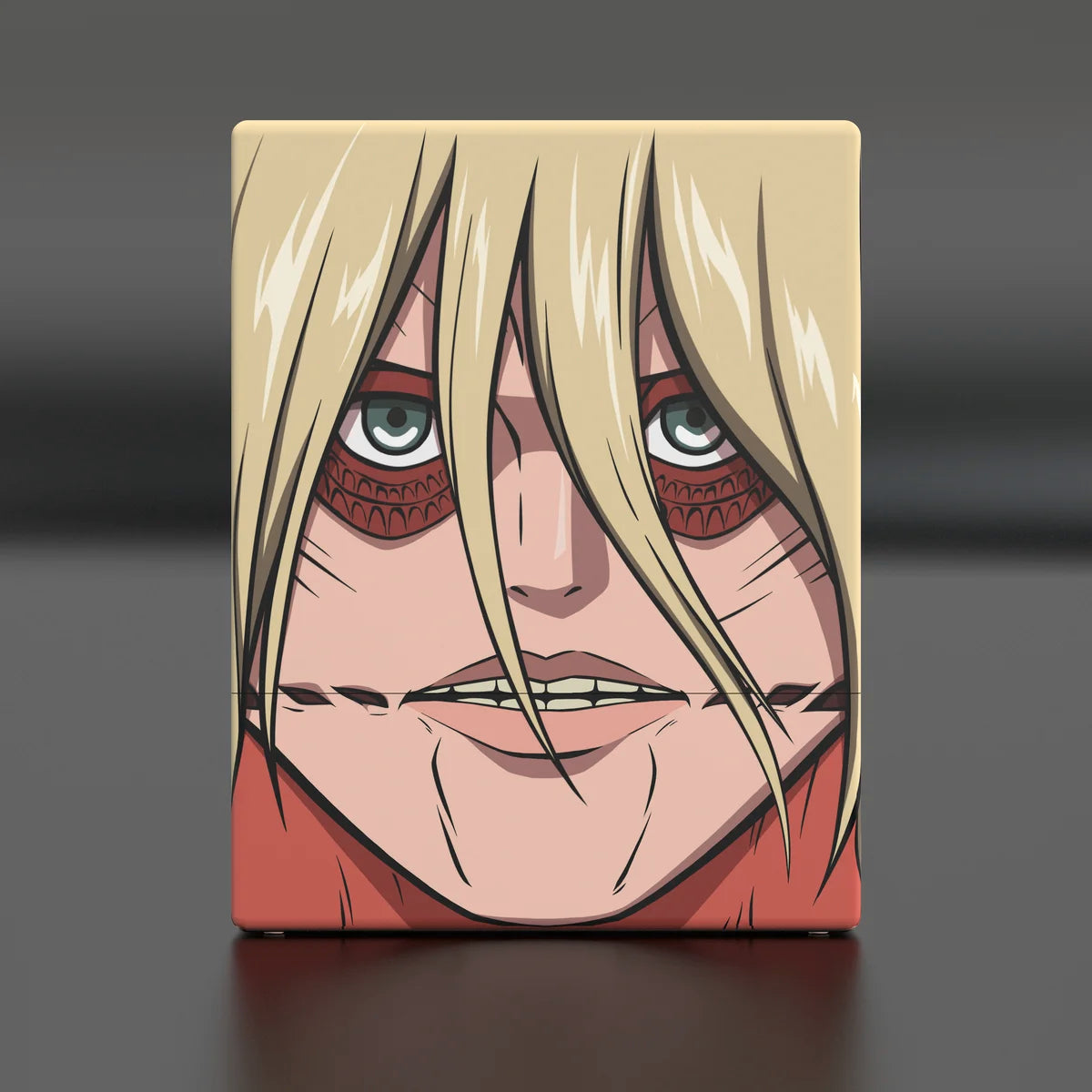 Squaroes Boulder 100+ Deck Box Attack on Titan Female Titan 1ct