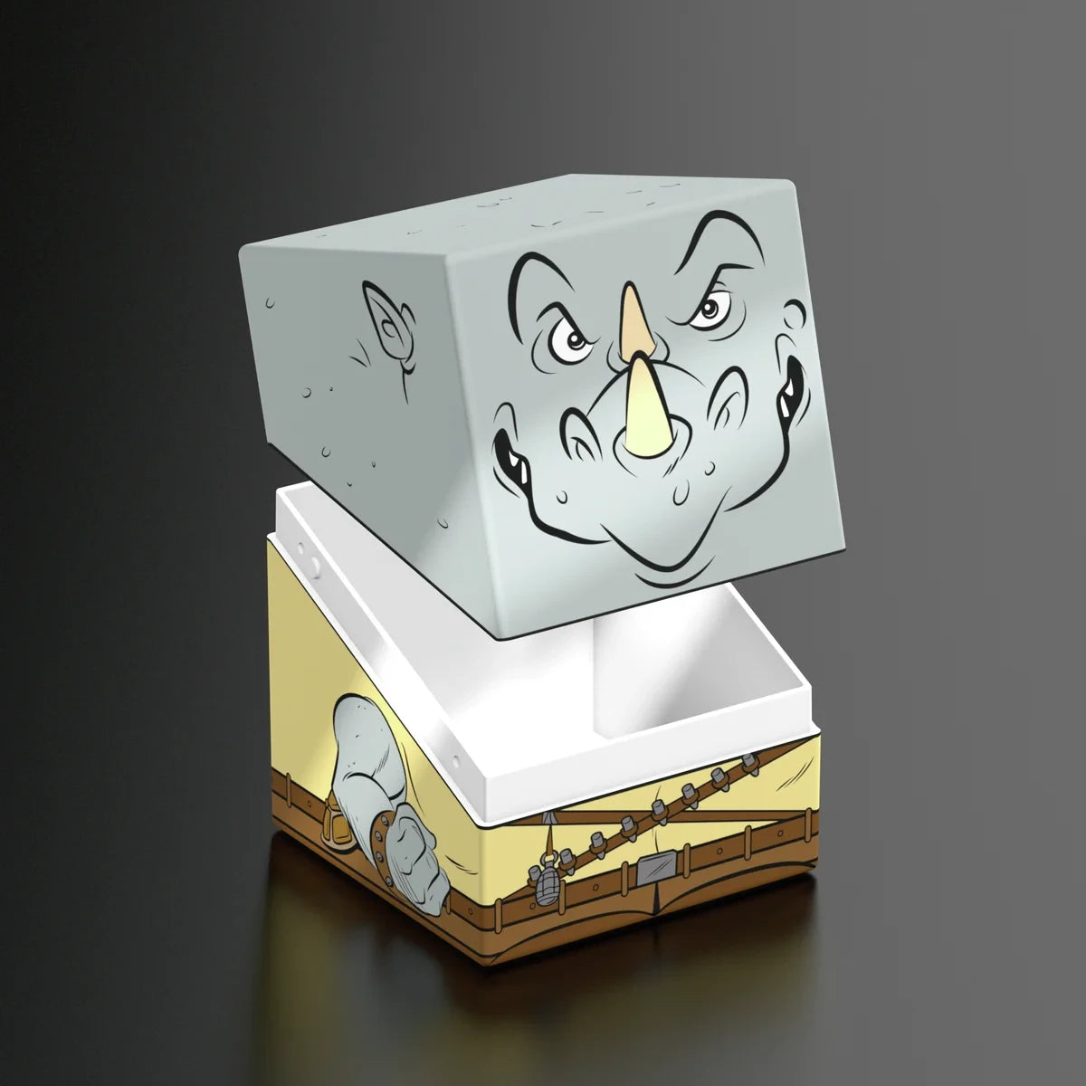 Squaroes 100+ Deckbox: Teenage Mutant Ninja Turtles - Rocksteady