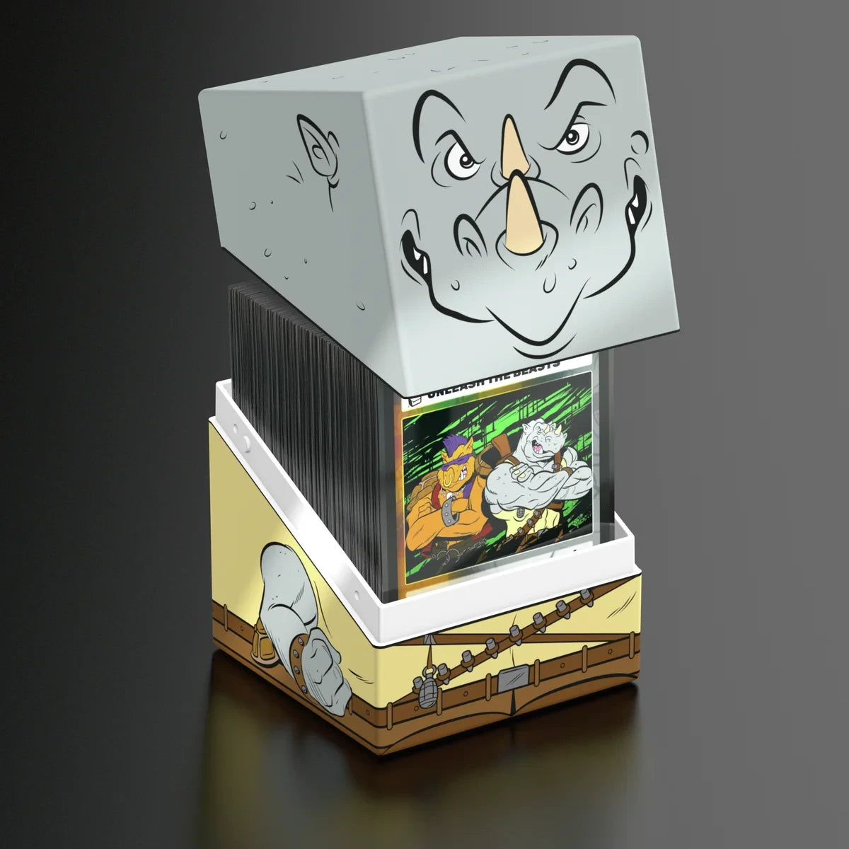 Squaroes 100+ Deckbox: Teenage Mutant Ninja Turtles - Rocksteady