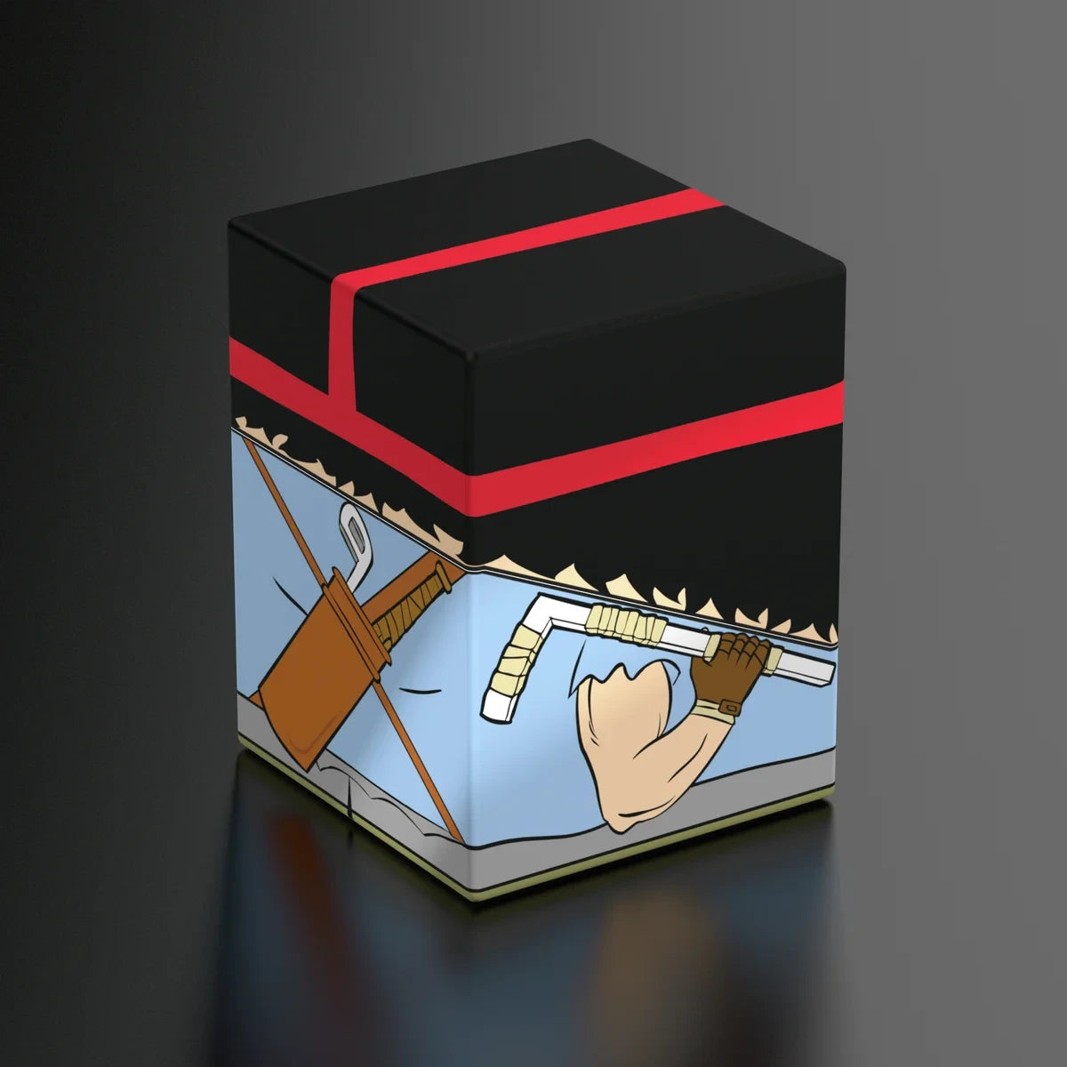 Squaroes 100+ Deckbox: Teenage Mutant Ninja Turtles - Casey Jones