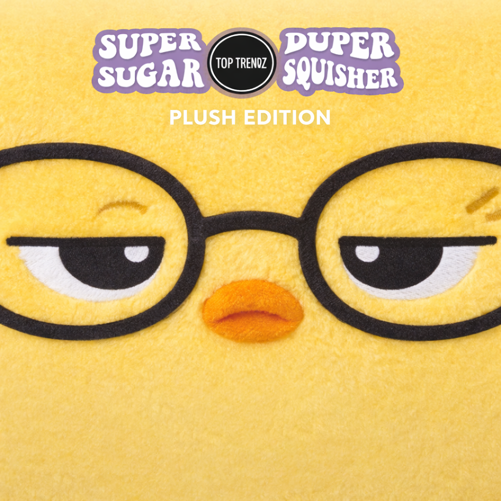 Top Trenz: Super Duper Sugar Squisher Plush - Total Squares