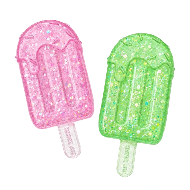 Top Trenz: Super Duper Sugar Squisher – Sticky Glitter Mini Ice Pops 2-Pack