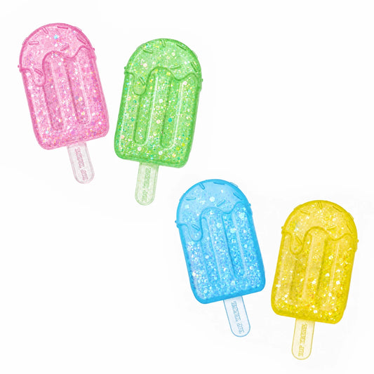 Top Trenz: Super Duper Sugar Squisher – Sticky Glitter Mini Ice Pops 2-Pack