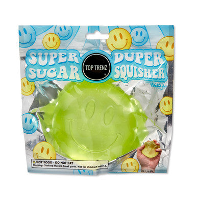 Super Duper Sugar Squisher Happy Face