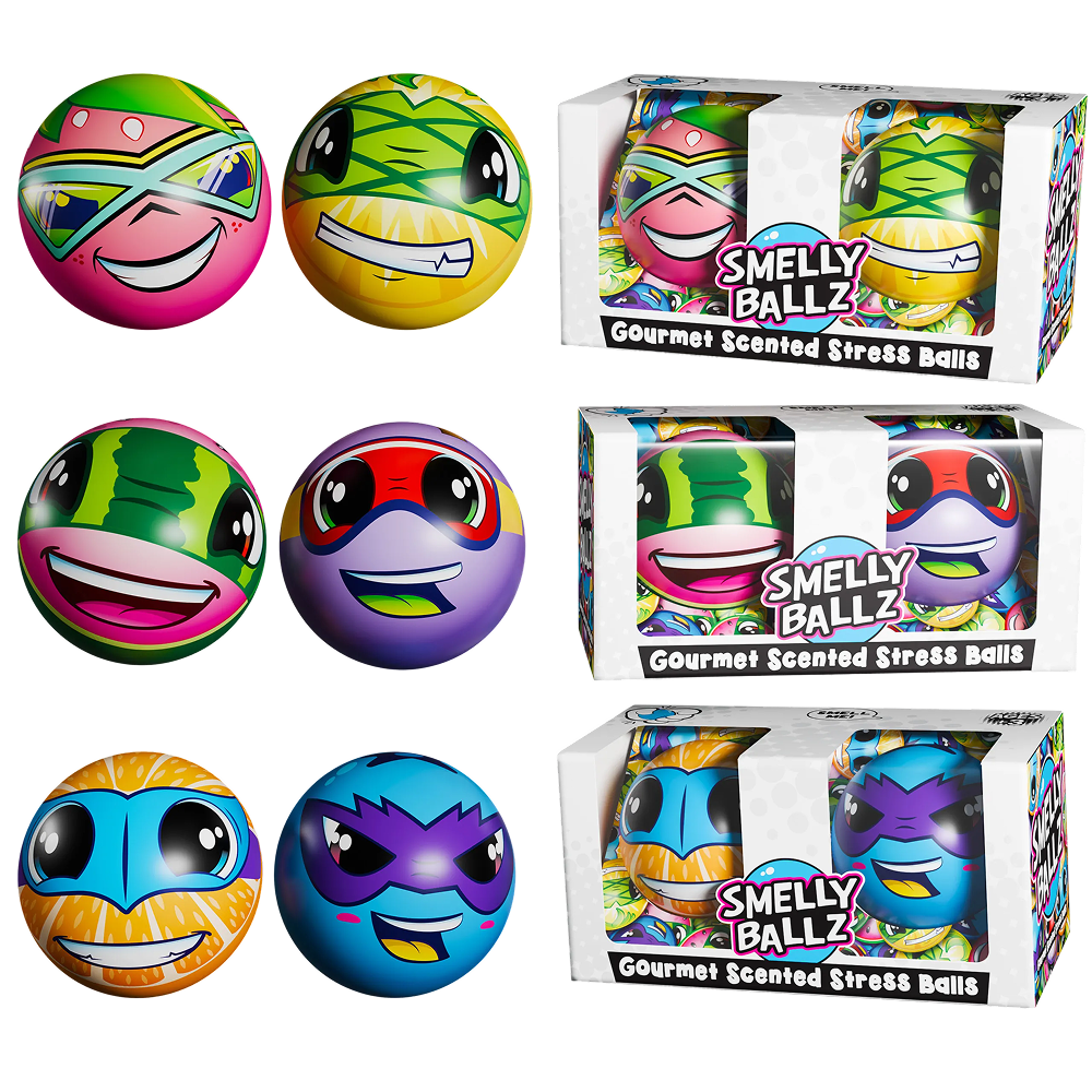 Scentco: Smelly Ballz Fruit Heroes 2-Pack