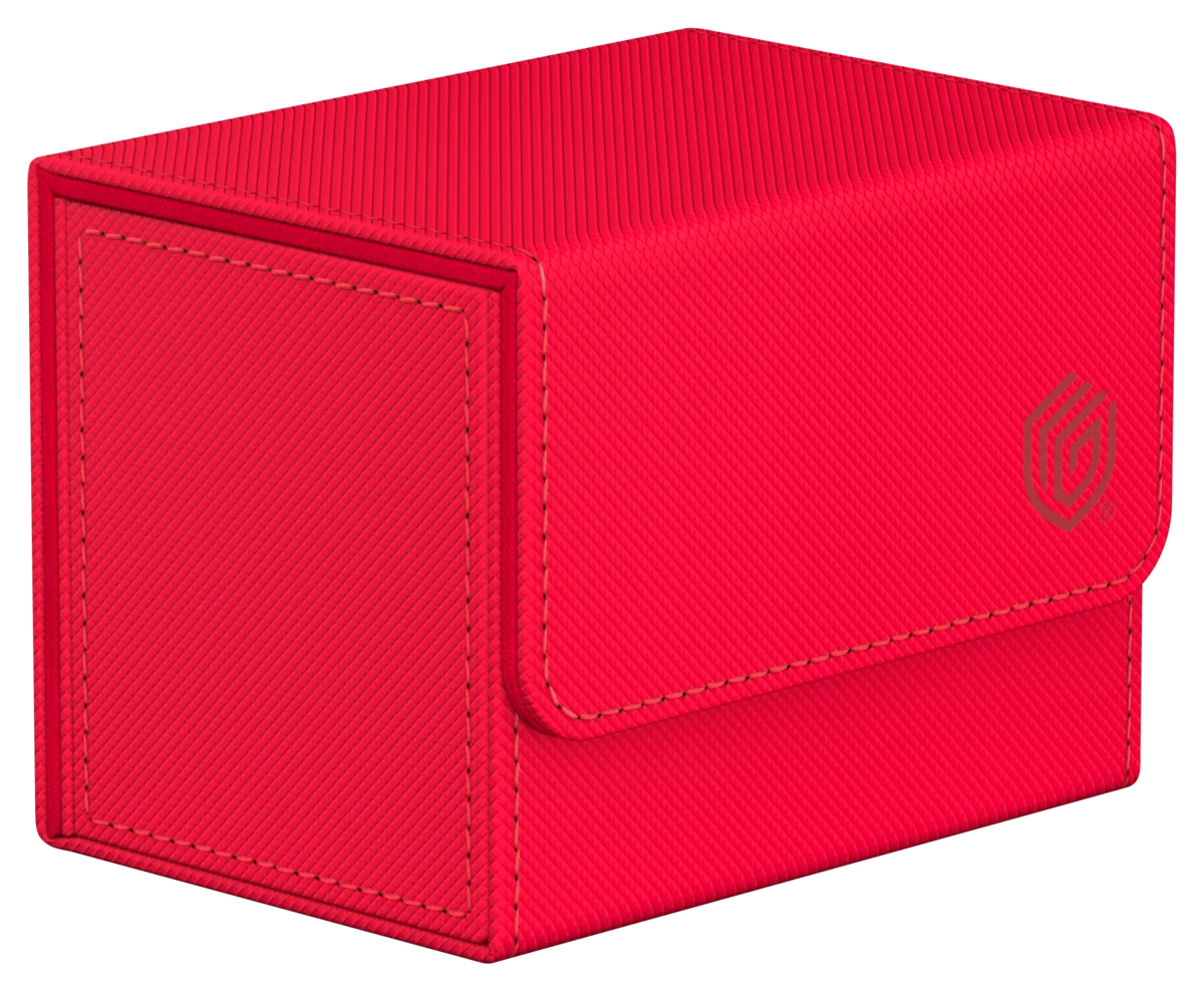 Ultimate Guard 80+ Sidewinder Xenoskin Deck Case - Monocolor Red