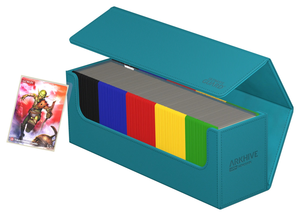 Ultimate Guard Arkhive 400+ Xenoskin Deck Case – Monocolor Petrol