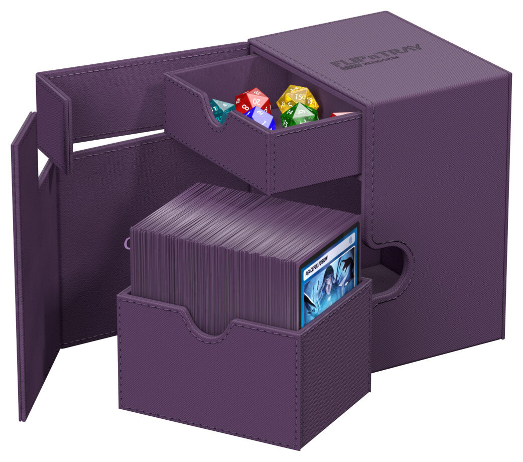 Ultimate Guard 133+ Flip’n’Tray Deck Case - Monocolor Purple